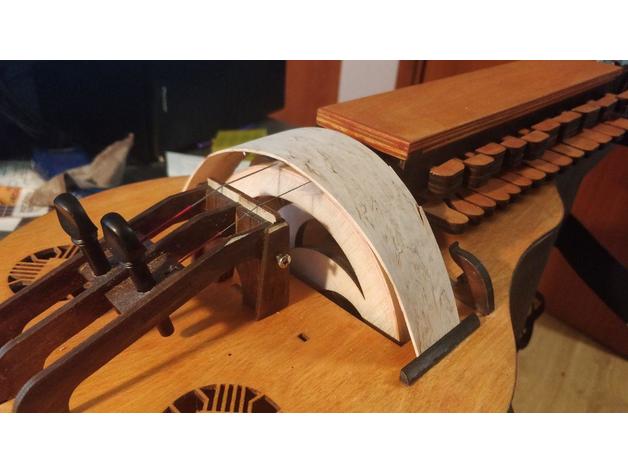 Nerdy gurdy tekerlek örtmek kılıf acele 3D print model - Mito3D
