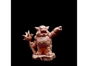 louange grognon 28mm 30mm 32mm jeux société dnd donjons dragons Terre terre élémas élémentaire fantaisie givre Jeu Jeux jeu miniature miniatures monstres Mordheim 3d print model - Mito3D