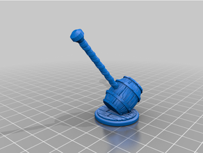 spiritual keg hammer 3d print model - Mito3D