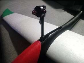 lidl planador dobrando motor mastro melhoria 3d print model - Mito3D