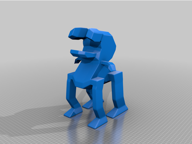 canavar Aksesuarlar şefkatli oyun oyuncak 3D print model - Mito3D