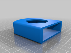 reboque canela guarda Parachoque almofada preenchimento 3d print model - Mito3D