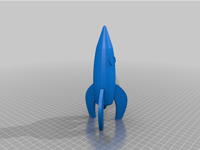 cuidando cohete 3d print model - Mito3D