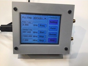 adf4351 rf señal generador recinto alojamiento 3d print model - Mito3D