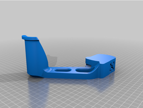 Filament Spule Halter Unterstützung Zonestar 3d print model - Mito3D