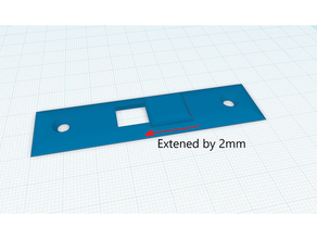 switch lock longer 3d print model - Mito3D