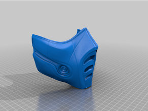 subzero mask 3d print model - Mito3D
