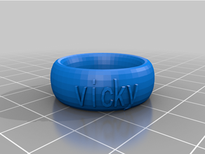 Vicky özelleştirilmiş 3d print model - Mito3D