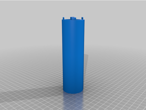 aumentador presión popa 2 espacio logo cohete spacex 3d print model - Mito3D