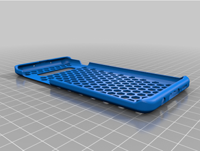 honeycomb samsung galaxy s10 case 3d print model - Mito3D