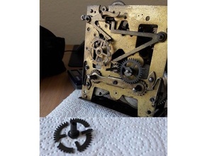 gear glueing jig watch kriegsmodell 1918 glue 3d print model - Mito3D