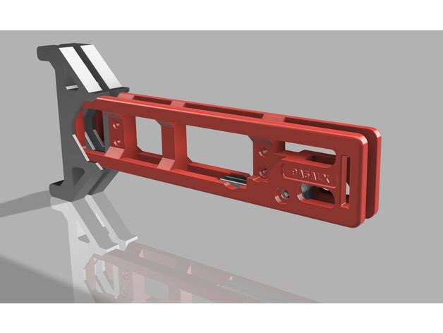 9a5alx yaesu 817 817nd 818nd protection rails frame amateur radio hamradio yaesu-ft817 ft817nd 3D print model - Mito3D