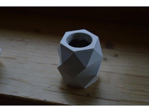 mini vase abstract flower 3d print model - Mito3D