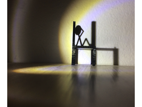 séance ombre illusion optique 3d print model - Mito3D