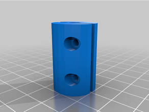 customized axis coupler 3d print model - Mito3D