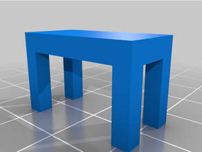 table 120 240 customized 3d print model - Mito3D