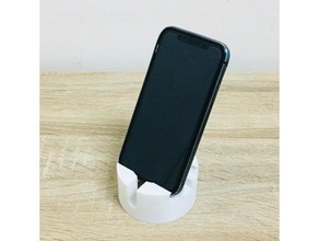 phone stand-3 angles display-thickness 11mm 90 degree degrees brackets bracket 3d print model - Mito3D