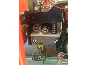 Extruder drucken flexibel Filament 3d Drucker Teile Netz a8 Extrusor biegen 3d print model - Mito3D