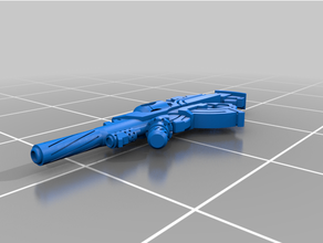 multi fucile + luce lanciafiamme pan infinito gioco corvus belli 3d print model - Mito3D