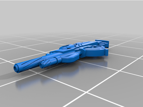 tüfek + ışık pompalı pan sonsuzluk oyun corvus belli 3d print model - Mito3D