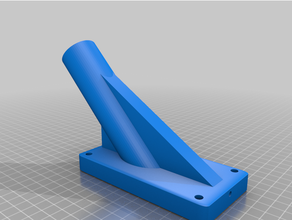 flagpole mount 3d print model - Mito3D