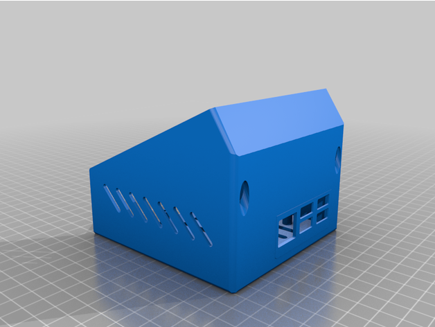 ender 5 pro lcd cover raspberry pi 3b 3b+ mount 3D print model - Mito3D