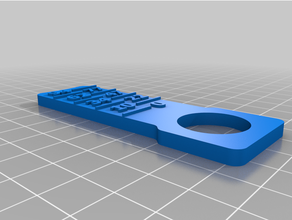 filamento comprimento metro ferramenta carretel medição 3d print model - Mito3D