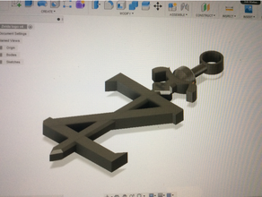 leyenda zelda llave cadena 3d print model - Mito3D