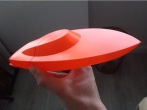 speedboat venom printable vase mode 3d print model - Mito3D