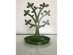 gioielleria albero facile Stampa riccio 3d print model - Mito3D