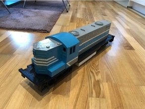 scale emd gp 18 locomotive diesel garden railroad railway 3d print model - Mito3D