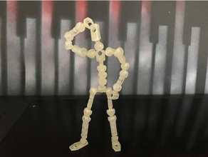 modibot mason action figure poseable 3d print model - Mito3D