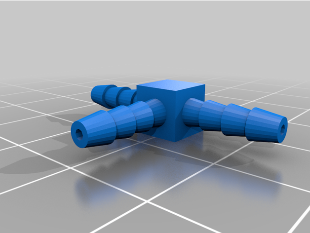 customized pipe tube hose connector generator 3D print model - Mito3D