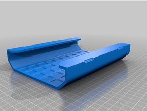 simple desk cable holder tray management 3d print model - Mito3D