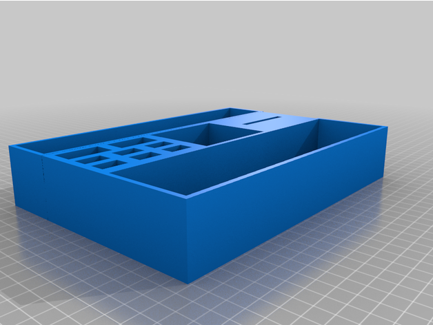 passatempo faca caddie lâmina exacto organizador 3D print model - Mito3D
