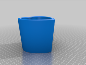 love cup handle 3d print model - Mito3D