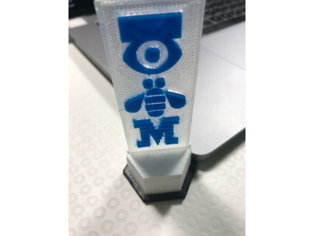 Stehen Trophäe Wettbewerb IBM ibmdeveloper Base 3D print model - Mito3D