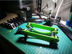 carretel suporte recinto 3d impressora filamento guia porta bobinas monte 3d print model - Mito3D