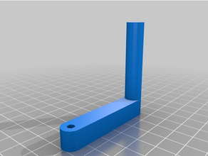 customized crank handle 3d print model - Mito3D