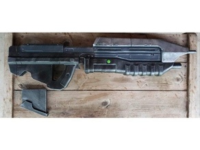 aréola 3 assalto rifle suporte ar apropalipse 3d print model - Mito3D