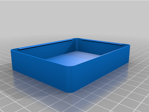 personalizado snap fit eletrônicos projeto caixa recinto 3d print model - Mito3D