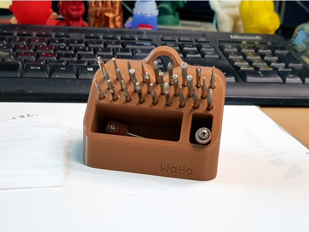 Dremel bit Kulp destek 3D print model - Mito3D