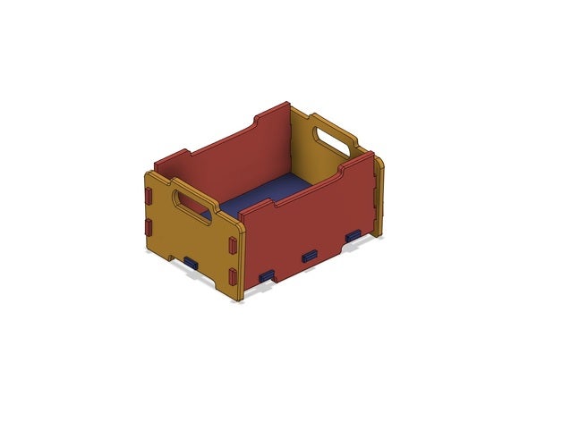 porta caixa caja caso funda lapis rompecabezas almacenamiento 3D print model - Mito3D