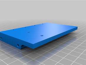 kyosho blizzard generic e-tray 3d print model - Mito3D