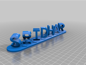 sri personalizado 3d print model - Mito3D