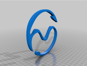 cromatica symbol lady gagá artpop cromo Joanne dama 3d print model - Mito3D