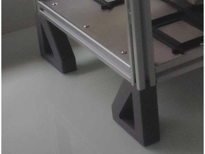 alluminio 3030 piede opentrons v1 3d print model - Mito3D