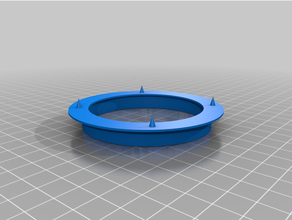 terrarium vent hole fan support 3d print model - Mito3D