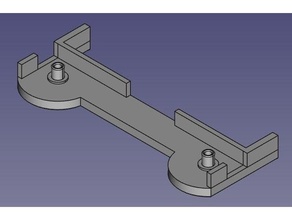 porta rouleau filamento Alfawise u20 3d print model - Mito3D