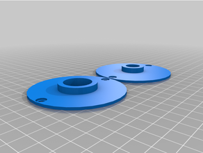 customized guide bushings curved inlays 3d print model - Mito3D